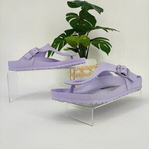 Birkenstock Women's Gizeh Regular Purple Foam Thong Slip On Sandal Size 7 US
